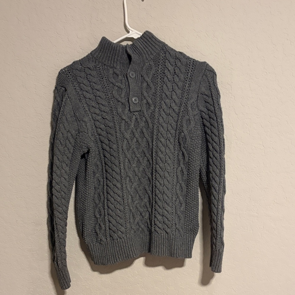 GAP Men's Charcoal Turtleneck Sweater